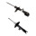 Shock absorber set front left right strut BILSTEIN for e.g. MITSUBISHI OUTLANDER