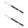 Shock absorber set rear axle gas non-supporting BILSTEIN B4 for e.g. MB A-CLASS