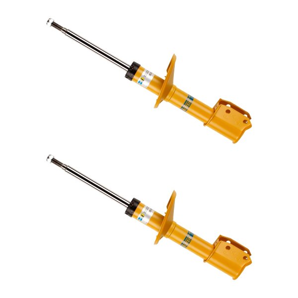 Shock absorber set front axle strut BILSTEIN B6 for e.g. DACIA SANDERO