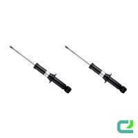 Rear shock absorber set, gas pressure, spring-loaded...