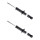Shock absorber set rear axle non-supporting BILSTEIN B4 for SUBARU XV