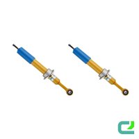 Front shock absorber set, gas pressure, spring-loaded...