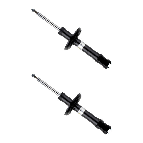 Shock absorber set front axle gas pressure strut BILSTEIN B4 for OPEL