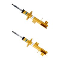 Shock absorber set front left right spring-mounted...