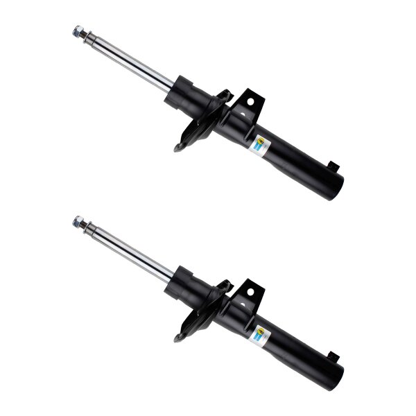 Shock absorber set front axle gas pressure strut BILSTEIN B4 for VW TOURAN