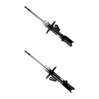 Shock absorber set front left right strut BILSTEIN for...