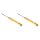 Shock absorber set rear gas pressure damper BILSTEIN B6 for BMW 5 Series