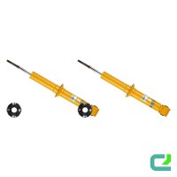 Front shock absorber set gas pressure spring-loaded...