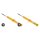 Front shock absorber set gas pressure spring-loaded BILSTEIN B6 4600 for LAND ROVER