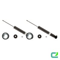 Rear shock absorber set, gas pressure, spring-loaded...