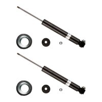 Shock absorber set rear axle gas pressure spring-loaded...