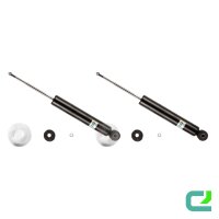 Front shock absorber set gas pressure spring-loaded...