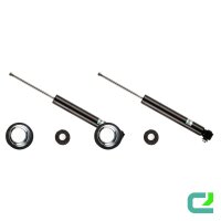 Rear shock absorber set, gas pressure, spring-loaded...