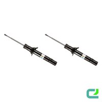 Shock absorber set front gas pressure spring-loaded...