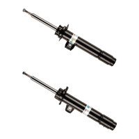 Shock absorber set front axle left right gas pressure...