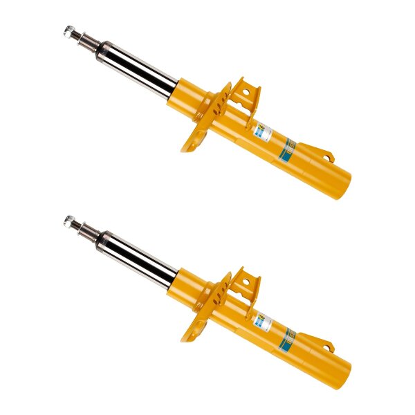 Shock absorber set front axle gas pressure strut BILSTEIN B6 for e.g. AUDI TT