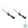 Shock absorber set front gas pressure strut BILSTEIN B4 for MERCEDES-BENZ C-Class