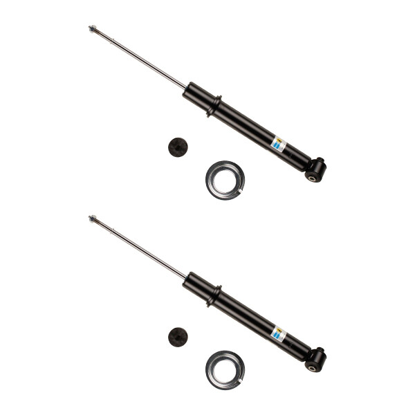 Shock absorber set rear axle load-bearing BILSTEIN B4 for e.g. VW POLO Coupe