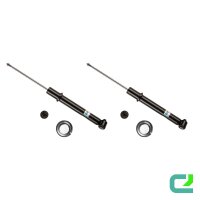 Rear shock absorber set, gas pressure, spring-loaded...