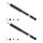 Shock absorber set front axle gas non-supporting BILSTEIN B4 for e.g. MB E-CLASS