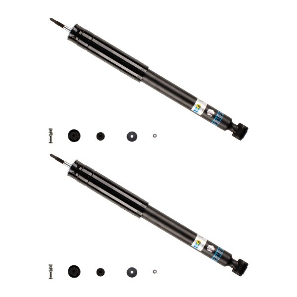 Shock absorber set rear axle gas pressure non-suspension BILSTEIN B4 for MB SLK
