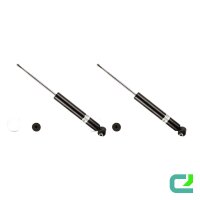 Rear shock absorber set, gas pressure, spring-loaded...