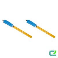 Shock absorber set front gas pressure strut insert...