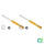 Shock absorber set rear gas pressure spring-loaded damper BILSTEIN B6 for BMW 5