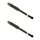 Shock absorber set front axle gas non-supporting BILSTEIN B4 for e.g. MB S-CLASS