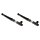 Shock absorber set rear gas pressure damper BILSTEIN B4  for FIAT Panda