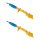 Shock absorber set rear axle strut BILSTEIN B6 for e.g. ALFA ROMEO 156