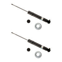 Shock absorber set rear axle gas pressure spring-loaded...