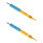 Shock absorber set rear axle non-supporting BILSTEIN B6 for e.g. BMW 3