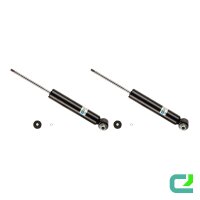 Rear shock absorber set, gas pressure, spring-loaded...
