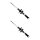 Shock absorber set rear axle strut BILSTEIN B4 for e.g. DACIA DUSTER