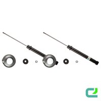 Rear shock absorber set, gas pressure, spring-loaded...