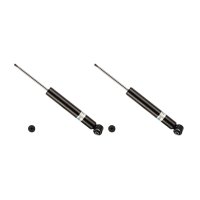 Rear shock absorber set, gas pressure, spring-loaded...