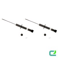 Rear shock absorber set, gas pressure, spring-loaded...