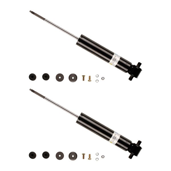Shock absorber set rear axle gas non-supporting BILSTEIN B4 for e.g. MB S-CLASS