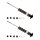 Shock absorber set rear axle gas non-supporting BILSTEIN B4 for e.g. MB S-CLASS