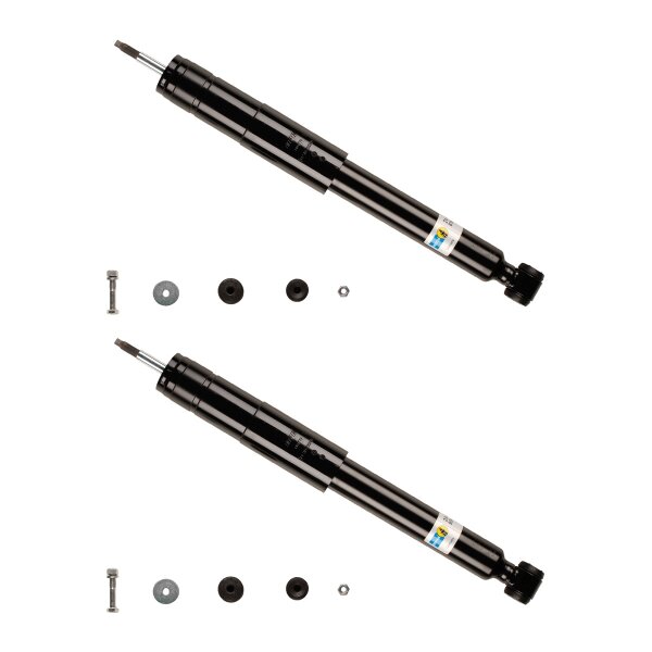 Shock absorber set rear axle gas pressure non-suspension BILSTEIN B4 for MB SL