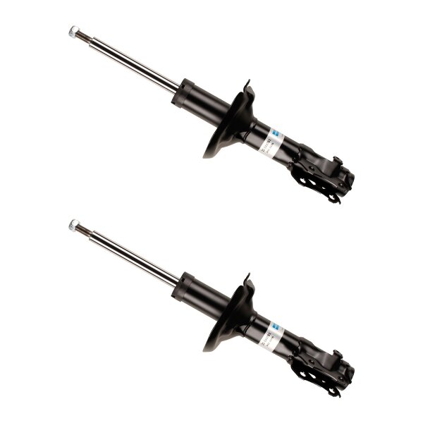 Shock absorber set front axle gas pressure strut BILSTEIN B4 for e.g. VW POLO