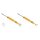 Shock absorber set, front gas pressure, spring-loaded BILSTEIN B8 Plus for AUDI A4