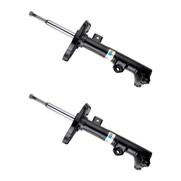 Shock absorber set front axle gas pressure strut BILSTEIN B4 for MB C-CLASS