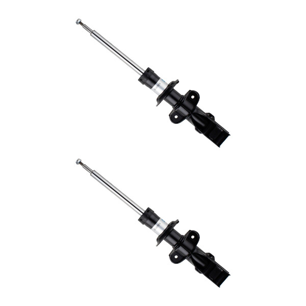 Shock absorber set front axle gas pressure strut BILSTEIN B4 for FIAT PANDA