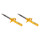 Shock absorber set front gas pressure strut BILSTEIN B6 for AUDI A3 Allstreet