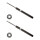 Shock absorber set front axle strut insert BILSTEIN B4 for e.g. BMW 3