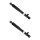 Shock absorber set rear axle gas non-supporting BILSTEIN B4 for KIA SORENTO II