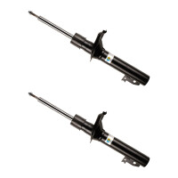 Shock absorber set front axle strut BILSTEIN B4 for FORD...