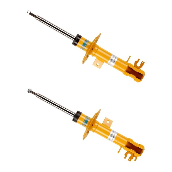 Shock absorber set front left right strut BILSTEIN for e.g. FIAT 500